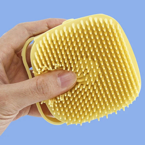 Bathroom  Puppy Big Dog Cat Bath Massage Gloves Brush Soft Safety